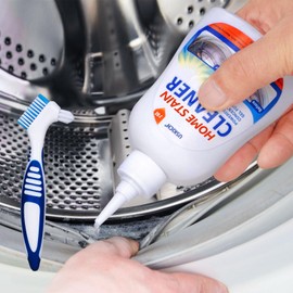 USKICH USKICH Home Remover Gel, 7 Fl Oz Household Washing Machine Cleaner, Effective Stain Remover Gel for Washing Machine,Cleaner for Bathroom Grout,Refrigerator Strips,Kitchen Sinks, Shower,Caulk-2 Packs