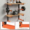 Housolution 4-Level Lumber Storage Rack - 4 Pack Holds Up