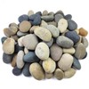 FANTIAN 20 lb Natural Bulk Stones Mexican Beach Pebbles, 3-4