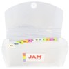 JAM PAPER Accordion Folders - 13 Pocket Plastic Expanding File