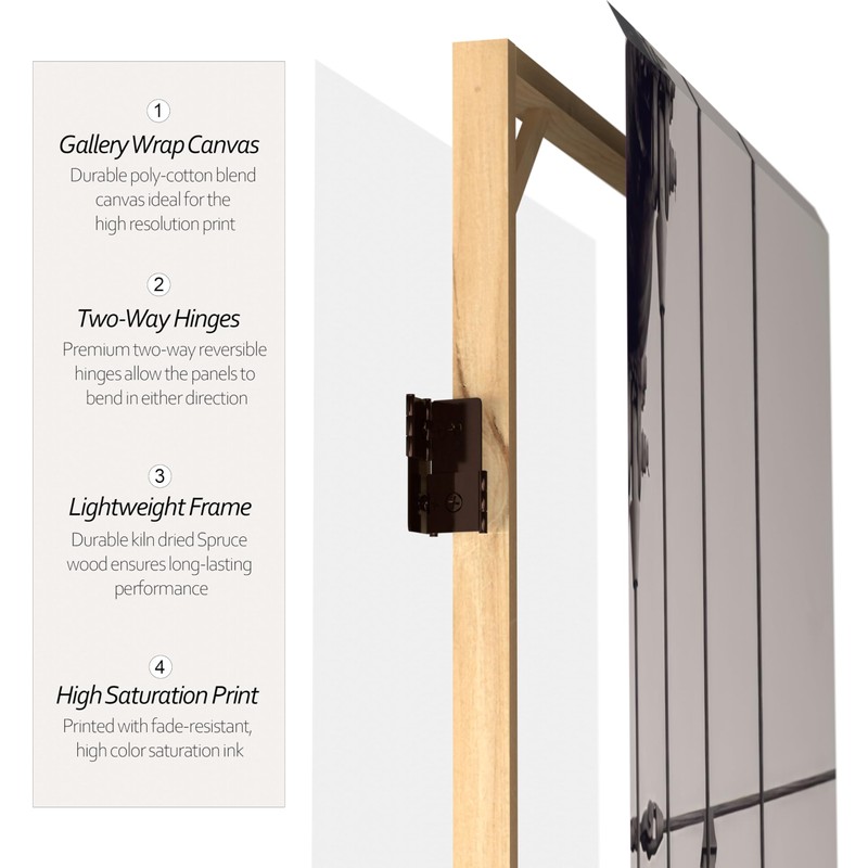 Red Lantern 6 ft. Tall Double Sided Black and White