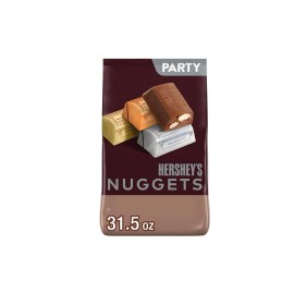 HERSHEY'S NUGGETS Assorted Chocolate Candy Party Pack, 31.5 oz Free Shipping