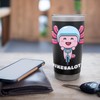 Bikesalotl Axolotl Bike Biking Cycling Stainless Steel Insulated Tumbler