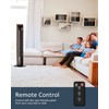 Uthfy Oscillating Tower Fan with Remote, Electric Standing Tower Fan