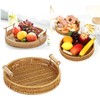 28cm Wicker FRUIT TRAY -Handled Wicker FRUIT BASKET, Wicker FRUIT
