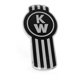 KW kenworth kw emblem metal truck semi chrome black