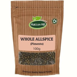 Allspice Berries Whole (Pimento) 100g by Hatton Hill