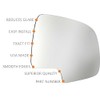 Fits 10-19 Taurus Left Driver Mirror Glass Lens w/Blind Sport