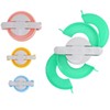 EFLY Pompom Maker, 4 Pcs Different Sizes Pom-pom Maker Fluff