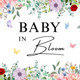Baby in Bloom – Baby Shower Guest Book
