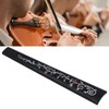 4/4 Violin Fingerboard Ebony Wood Fretboard Violin Finger Plate Replacement