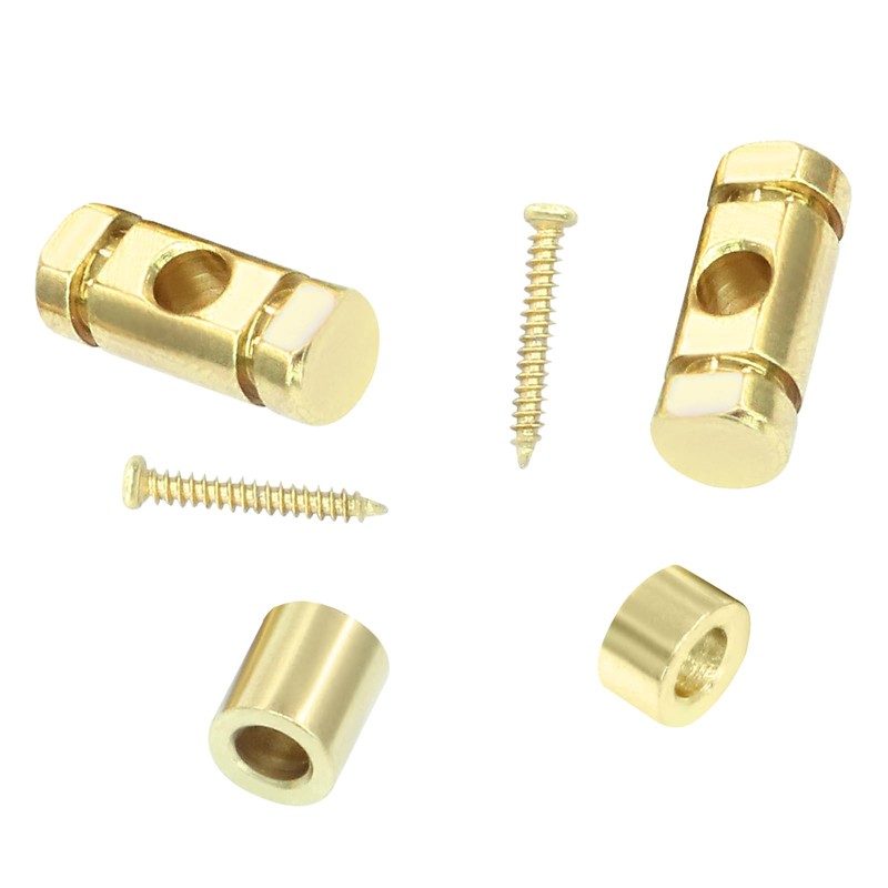 Marvexi 2Pcs Gold Roller String Guides String Trees, Guide Replacement