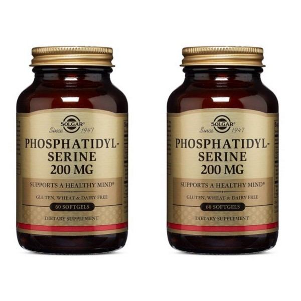 Phosphatidylserine 200mg - 60 - Softgel - 2 Bottles