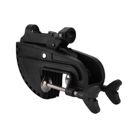 Hapivida Boat Motor Bracket, 12V Electric Motor Thruster Bracket Boat Bracket Hinge Assembly Electric Outboard Motor Stent for Inflatable Boat Kayak