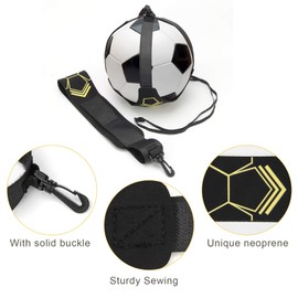 Soccer Belt Trainer Solo Soccer Kick Trainer, Soccer Practice Training Aid for Kids, Soccer Volleyball Rugby Trainer