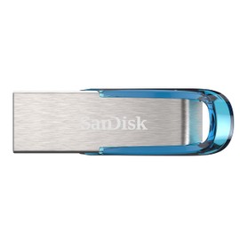 SanDisk Ultra Flair USB 3.0 Flash Drive with up to 130 MB/s, blue 128gb
