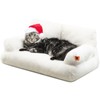 Pet Couch Bed, Washable Cat Beds for Medium Small Dogs