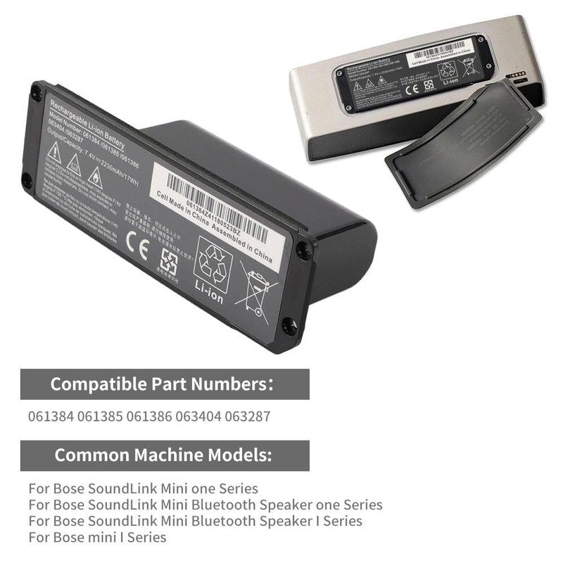 LUSONBAY 061384 061385 063287 063404 061386 Repalcemt New Speaker Battery