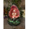 Osiris Trading UK Crystal Cavern Colour Changing LED Geode Lamp,