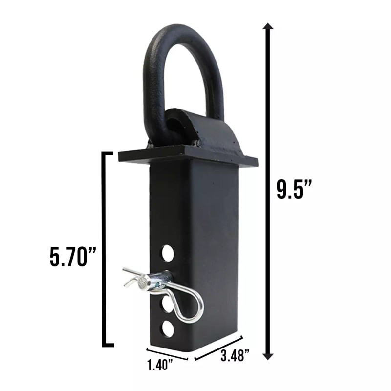Boxer Tool Heavy Duty Trailer Adjustable Stake Pocket D Ring