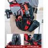Drill Holster with Multi Pockets, Heavy-Duty Impact Driver Tool Pouch