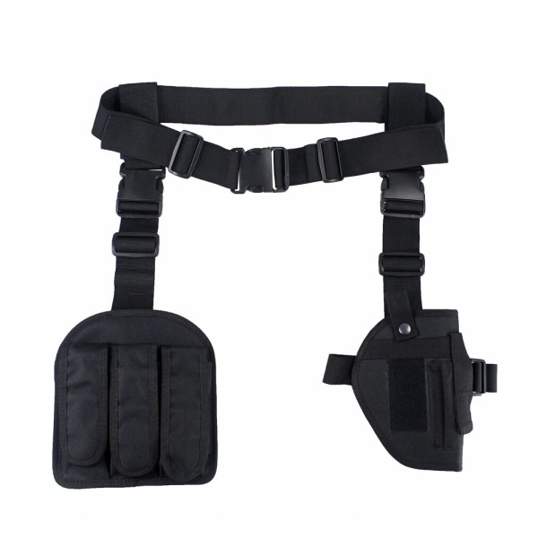 Unbranded Tactical Adjustable Drop Leg Holster Set with Belt Pistol
