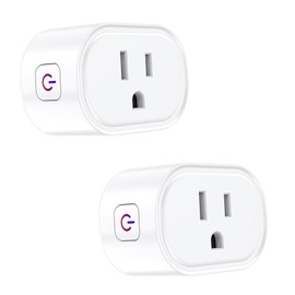 ANNA TOSANI 2 PACK Enchufe Inteligente Smart Plug, Enchufes inteligentes Temporizador Interruptor Wifi Control Remoto por App and Voz Compatible con Alexa y Google Home No Necesita HUB (BSD11)