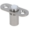 Glass Door Ball Catch Adjustable with Mounting Plate