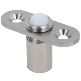 Glass Door Ball Catch Adjustable with Mounting Plate