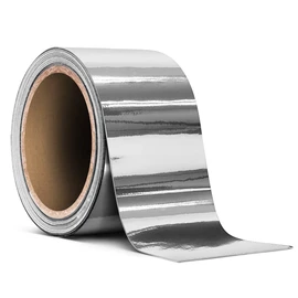 VViViD Gloss Silver Chrome Air-Release Vinyl Adhesive Tape Roll (2 Inch x 30ft)