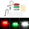 3pcs/set Drone Flash LED Wireless Light for RC Fix Wing