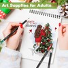 Soucolor 9" x 12" Sketch Book, 1-Pack 100 Sheets Spiral