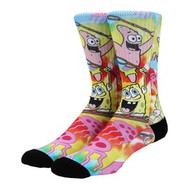 SpongeBob SquarePants Patrick Jellyfish Crew Socks