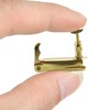 AUXBC 4Pcs Violin Fine Tuners for 4/4-3/4 Violins, Gold Metal