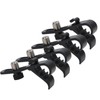 Drum Microphone Clip,Adjustable Height Flexible Design Drum Microphone Clamp,Simple Convenient