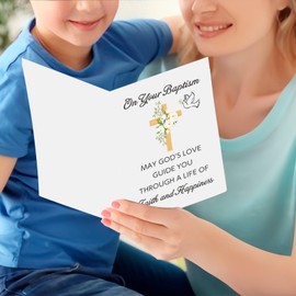 Baptism Gifts for Boys Catholic Religious Gifts for Women Men Confirmation Gifts for Teenage Baptism Cards for Boys Girls Christian Baptism Decorations Catholic Gift Christmas Stocking Stuffer Easter