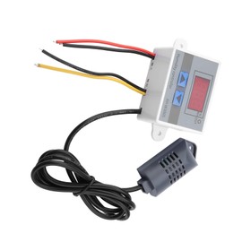 Digital Hygrometer, XH-W3005 Digital Humidity Regulator for Humidification, Dehumidification and Constant Moisture Control 0-99% RH (220V)