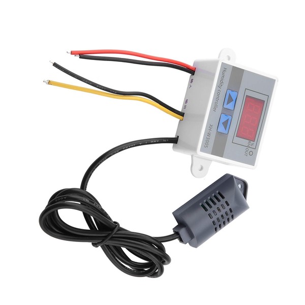 Digital Hygrometer, XH-W3005 Digital Humidity Regulator for Humidification, Dehumidification and