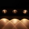 LED Wall Lights 3 LED 3W Glareless Soft Warm Light