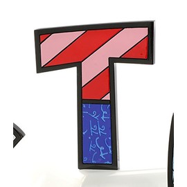 Romero Britto Alphabet Letters - T