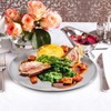Sumerflos 304 (18/8) Stainless Steel Dinner Plates, 10" Round Salad