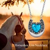 Horseshoe Cranium Urn Necklace Sterling Silver Horseshoe Cranium Urn Pendant