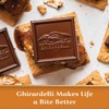 Ghirardelli Milk Chocolate Caramel Square Bars, Pack of 5-4.8 oz