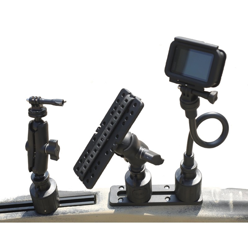 Soporte universal para cámara de acción de kayak de 360