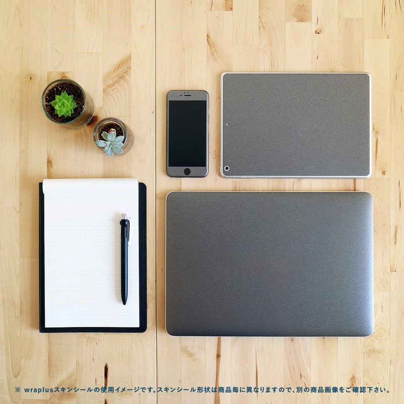 wraplus Skin Seal Compatible with Surface Go3 Go2 [Gun Metallic]