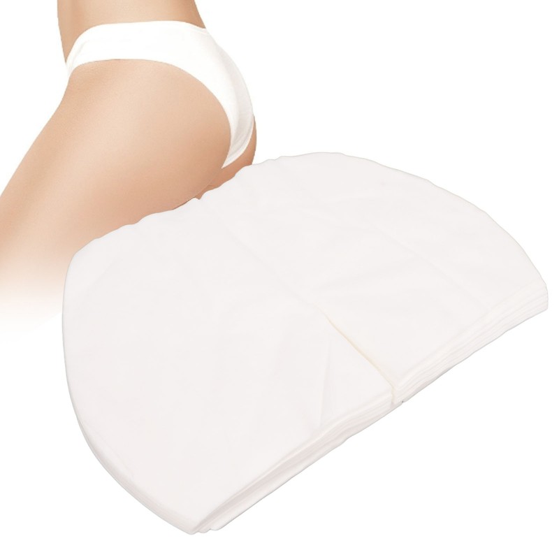 100pcs Disposable Butt Mask Paper Sheets Beauty Salon DIY Soft