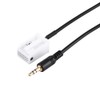 Keenso Car Aux Cable, Car Audio AUX Cable Adapter Auxiliary