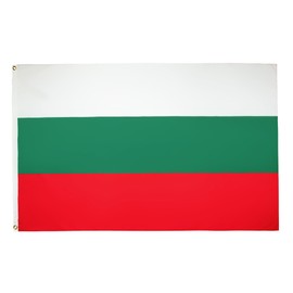 AZ FLAG Bulgaria Flag 3' x 5' - Bulgarian flags 90 x 150 cm - Banner 3x5 ft High qualityThis product is an original product of the brand AZ FLAGThis product is an original product of the brand