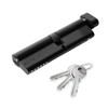 XFORT Matt Black Euro Cylinder Lock 50/40T (90mm), Door Barrel