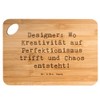 Mr. & Mrs. Panda Bamboo Chopping Board with Saying Designer